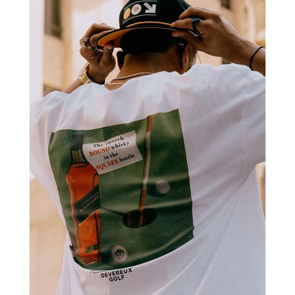 Johnnie Walker X Devereux Golf Still Going Strong White T-Shirt Size XXL - Picture 4 of 7